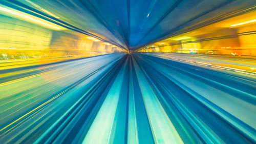 Full frame shot of abstract background,time wrap speed on road