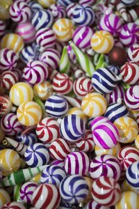 Full frame shot of multi colored candies