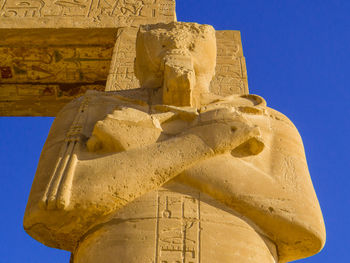 Low angle view of a temple