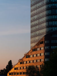 Low angle view of building against sky