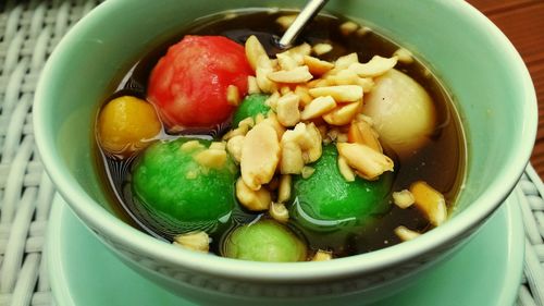 Close-up of food in bowl