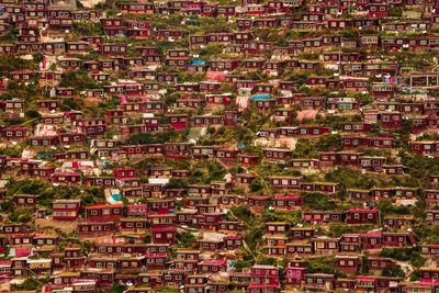 Aerial view of city