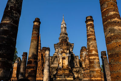 Low angle view of a temple