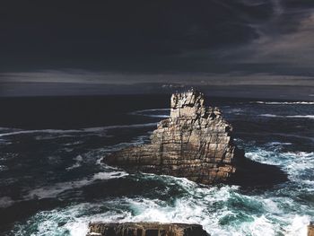 View of calm sea against the sky