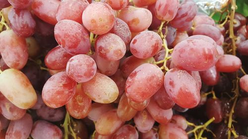 Full frame shot of strawberries