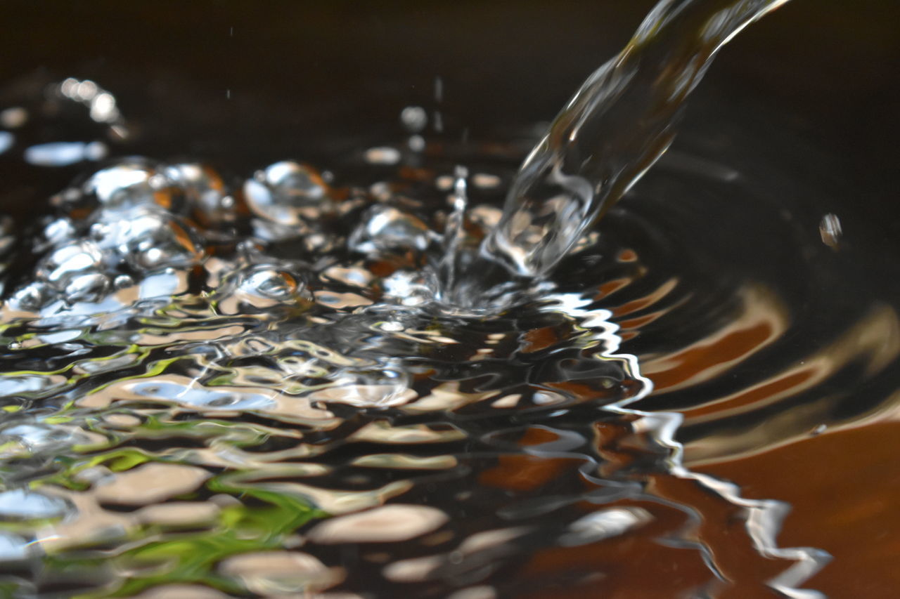 CLOSE-UP VIEW OF WATER