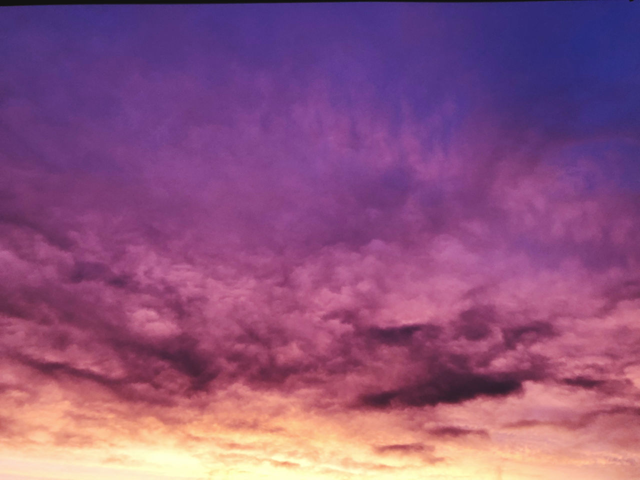 FULL FRAME SHOT OF DRAMATIC SKY