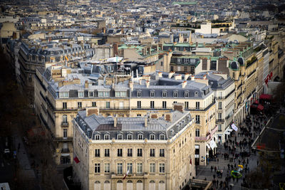 Aerial view of city