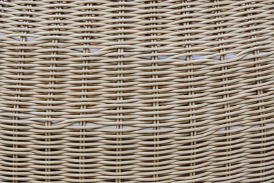 Full frame shot of wicker basket