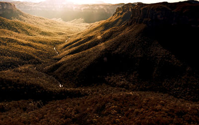 Full frame shot of agricultural field