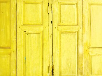 Full frame shot of wooden door