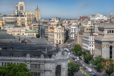 Buildings in city