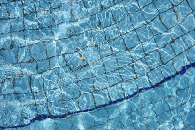 Full frame shot of swimming pool