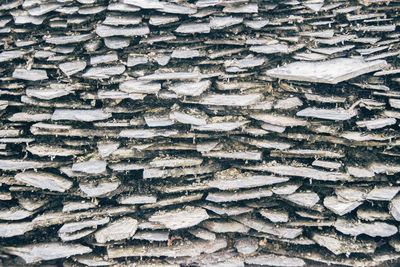 Full frame shot of stone wall