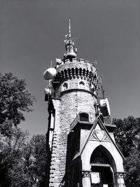 Low angle view of building against sky