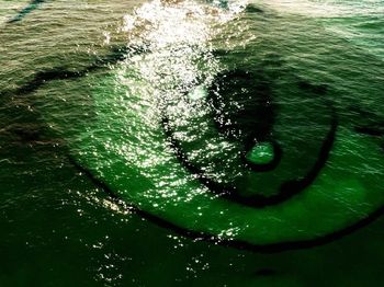 View of water in water