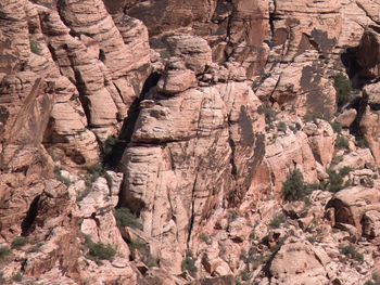 Full frame shot of rock formation