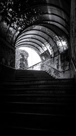 Low angle view of steps