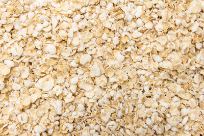 Full frame shot of oats flakes
