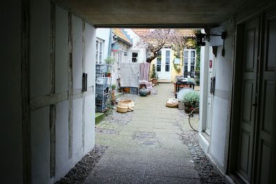 Walkway in house