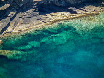 Full frame shot of sea water