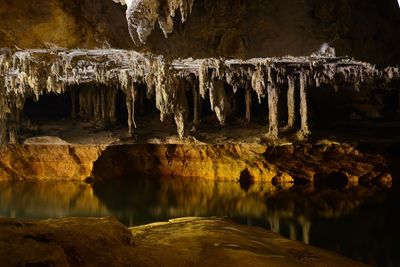 Scenic view of cave