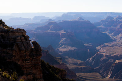 Scenic view of grand canyon