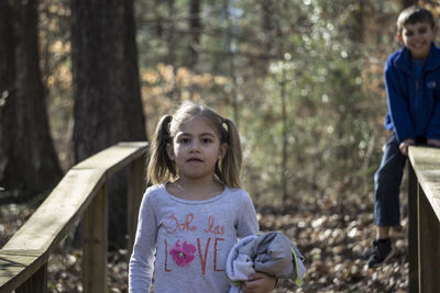 Portrait of happy boy