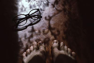 Low section of woman with legs