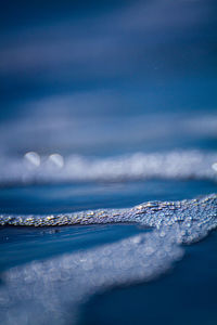 Close-up of sea against sky