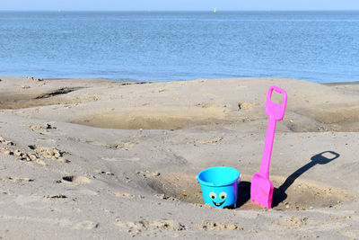 Toy on beach