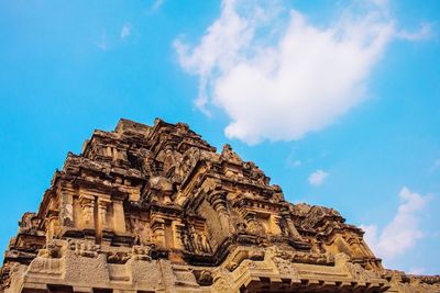 Low angle view of a temple