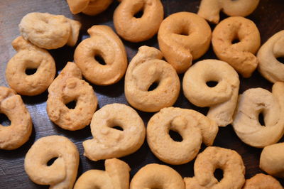 Full frame shot of cookies