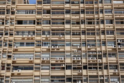 Full frame shot of apartment building