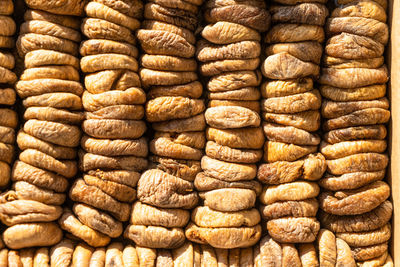 Full frame shot of bread