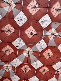 Full frame shot of patterned ceiling