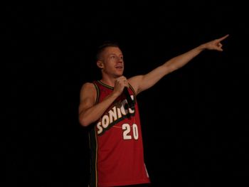 Portrait of young woman