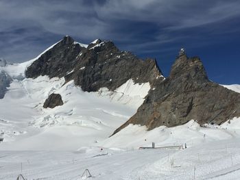 Scenic view of mountains