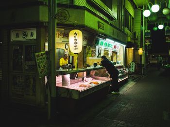 MAN WORKING AT MARKET