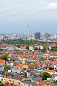 Cityscape against sky