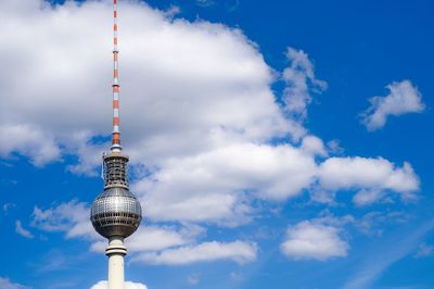 Berlin television tower on alexander platz during day. 