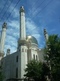 Low angle view of cathedral against sky