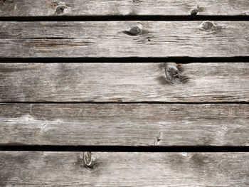 Full frame shot of wooden planks