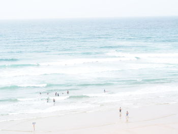 Scenic view of beach