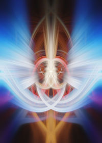 Full frame shot of light painting