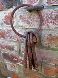 Close-up of rusty metal