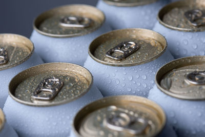 Full frame shot of coins