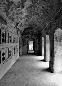 Corridor of old building