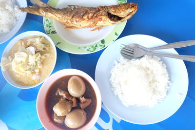 Close-up of food in plate