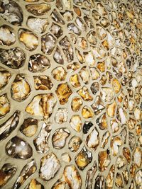 Full frame shot of ice cream